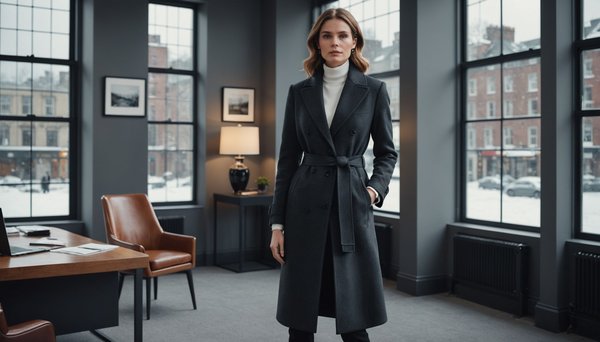 Manteau hiver femme : le choix parfait pour le bureau